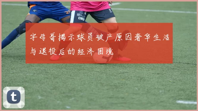 字母哥揭示球员破产原因奢华生活与退役后的经济困境