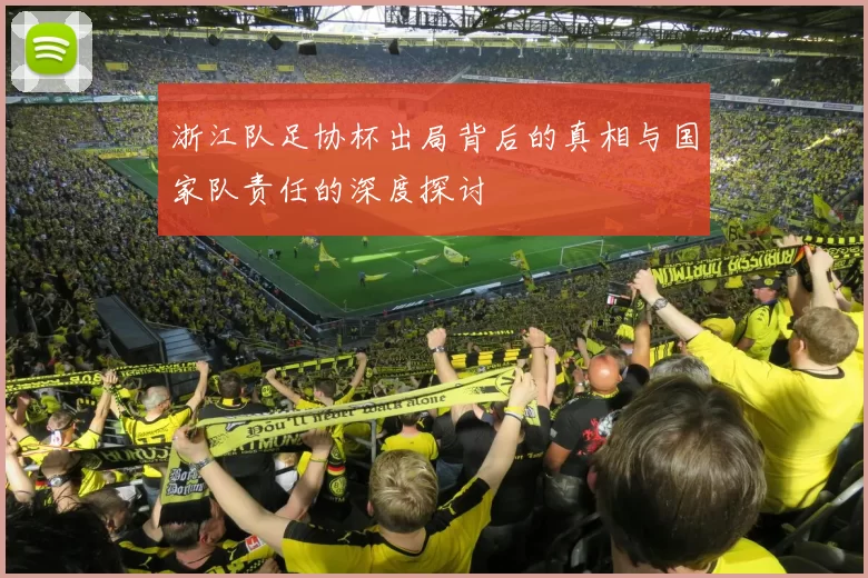 浙江队足协杯出局背后的真相与国家队责任的深度探讨